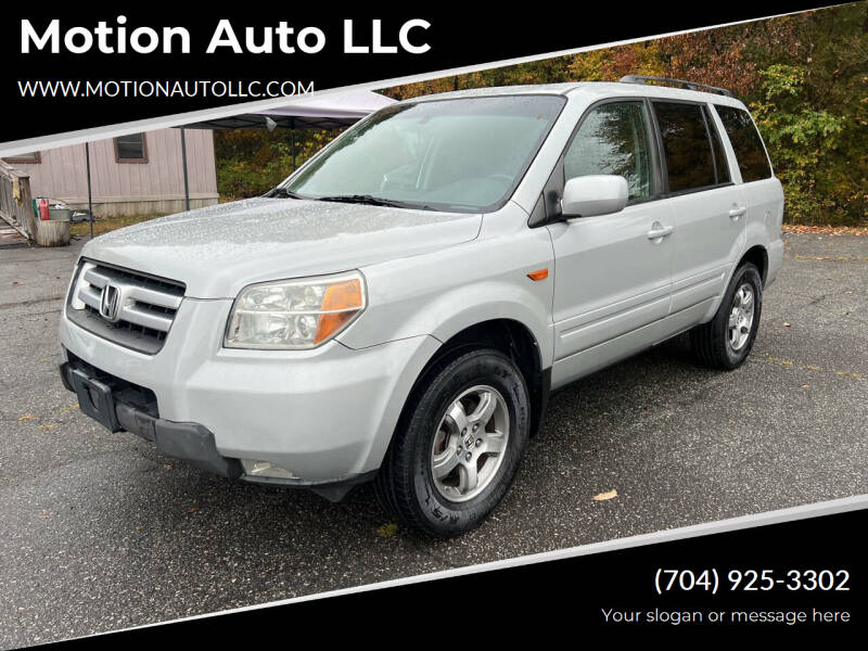 2006 Honda Pilot for sale at Motion Auto LLC in Kannapolis NC