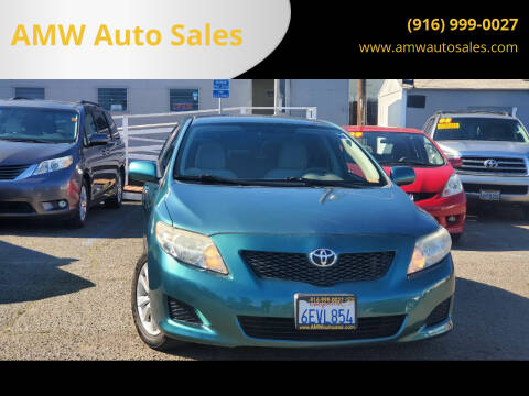 2009 Toyota Corolla for sale at AMW Auto Sales in Sacramento CA