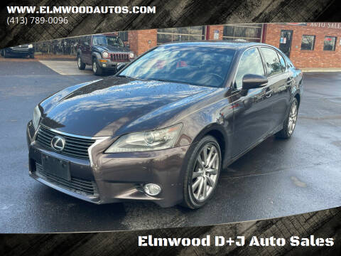 2013 Lexus GS 350 for sale at Elmwood D+J Auto Sales in Agawam MA