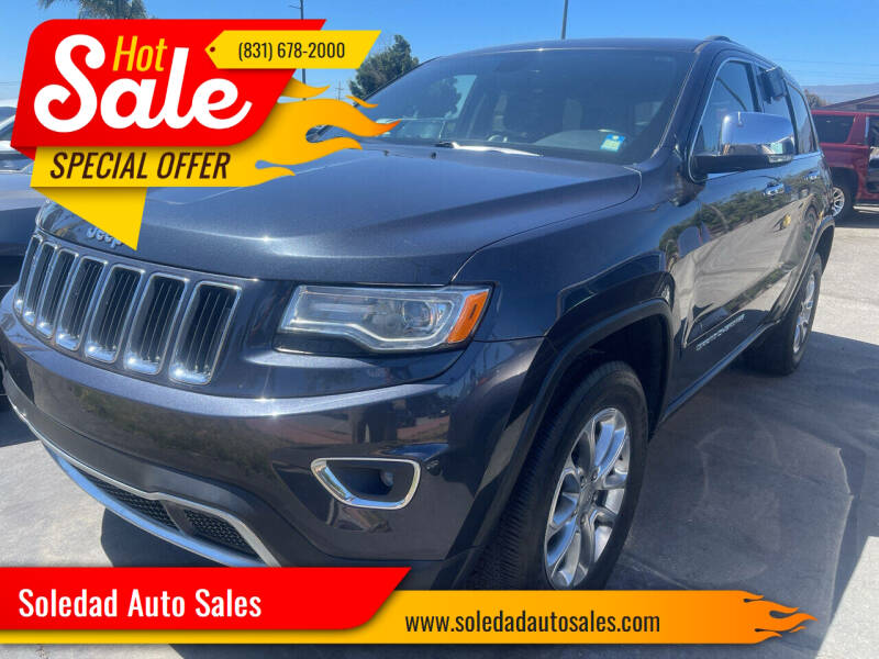 2015 Jeep Grand Cherokee for sale at Soledad Auto Sales in Soledad CA