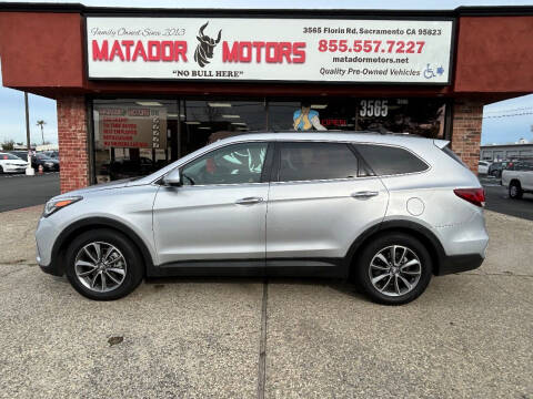 2017 Hyundai Santa Fe for sale at Matador Motors in Sacramento CA