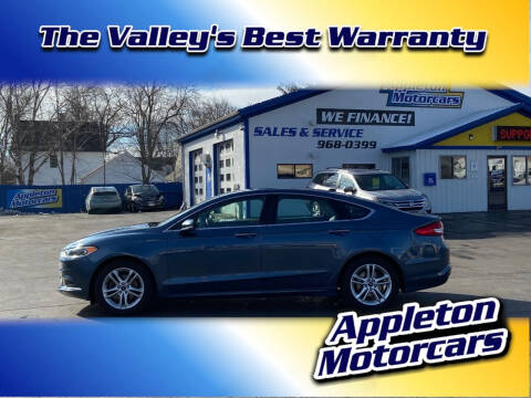 2018 Ford Fusion for sale at Appleton Motorcars Sales & Service in Appleton WI