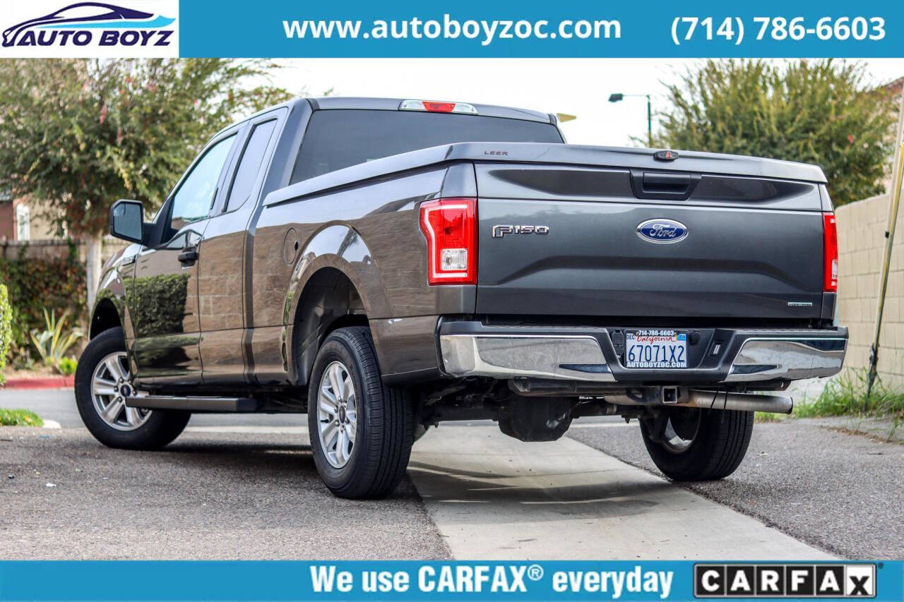 2015 Ford F-150 for sale at Auto Boyz in Garden Grove, CA