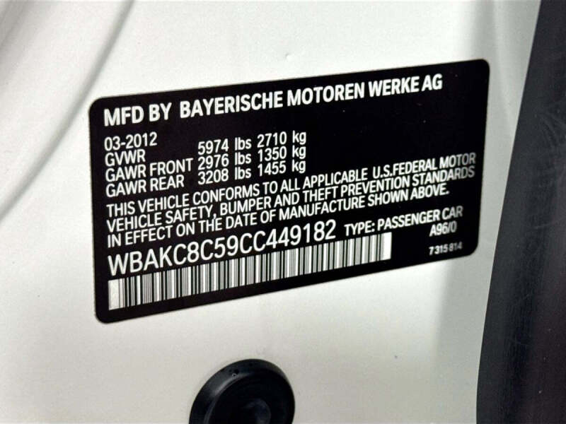 2012 BMW 7 Series 750Li xDrive