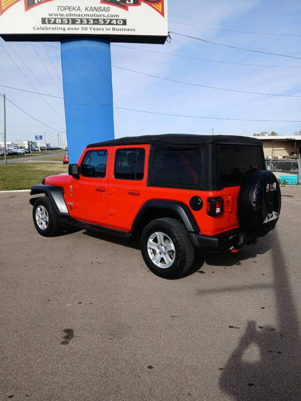 2018 Jeep Wrangler Unlimited Sport S