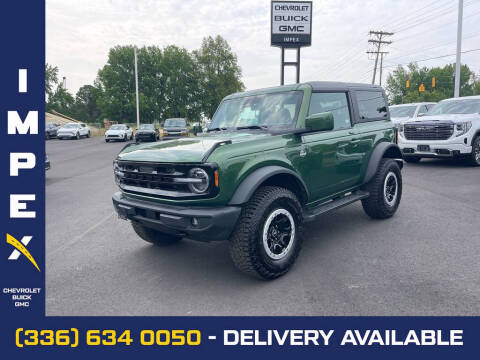 2023 Ford Bronco for sale at Impex Chevrolet Buick GMC in Reidsville NC