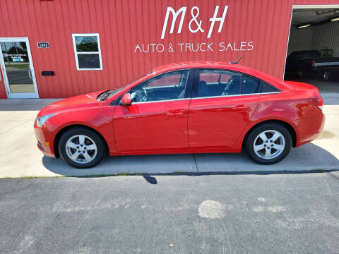 2014 Chevrolet Cruze for sale at M & H Auto & Truck Sales Inc. in Marion IN