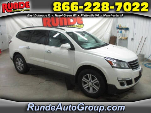 2015 Chevrolet Traverse for sale at Runde PreDriven in Hazel Green WI