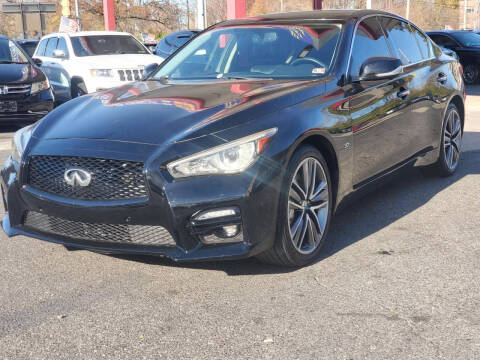 2015 Infiniti Q50 for sale at PA Auto Mall Inc in Bensalem PA