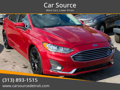 2020 Ford Fusion for sale at Car Source in Detroit MI