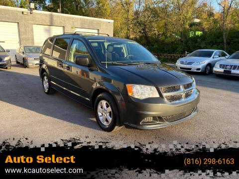 2012 Dodge Grand Caravan for sale at KC AUTO SELECT in Kansas City MO