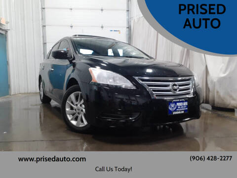 2015 Nissan Sentra for sale at PRISED AUTO in Gladstone MI