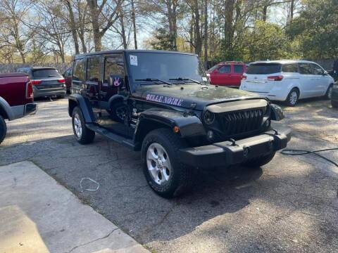 2015 Jeep Wrangler Unlimited for sale at Yep Cars Montgomery Highway in Dothan AL