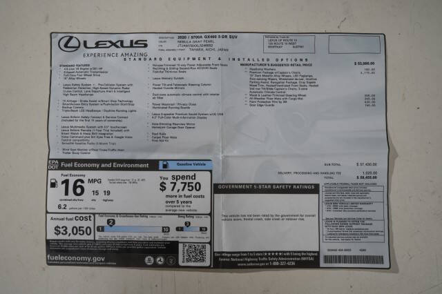 2020 Lexus GX 460