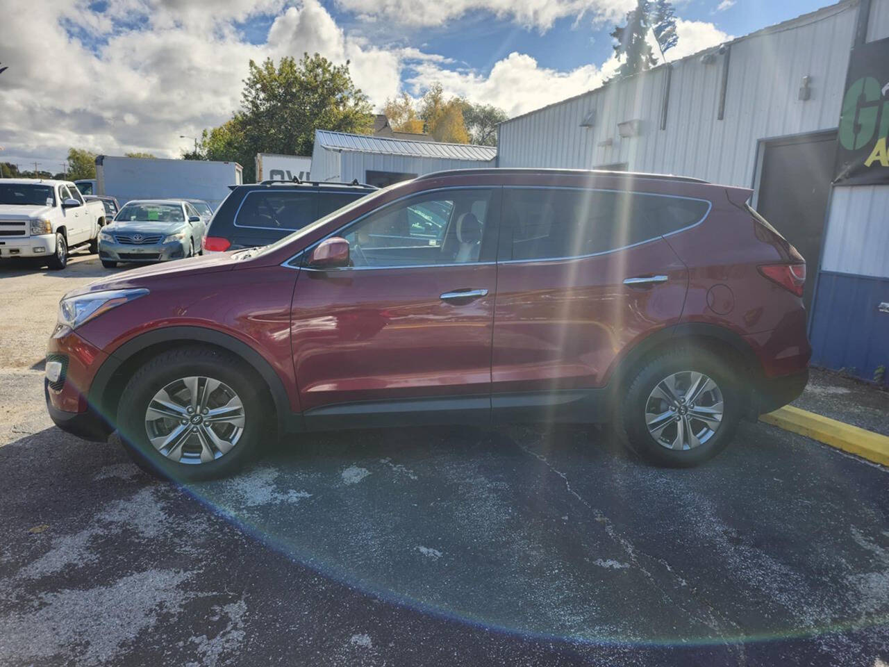 2016 Hyundai SANTA FE Sport for sale at GREATNESS AUTO SALES in Green Bay, WI