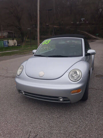 2003 Volkswagen New Beetle Convertible for sale at Budget Preowned Auto Sales in Charleston WV