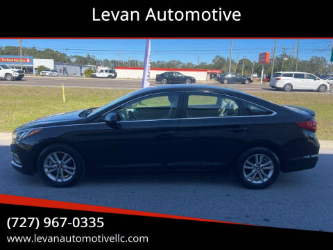 2016 Hyundai Sonata for sale at Levan Automotive in Largo FL