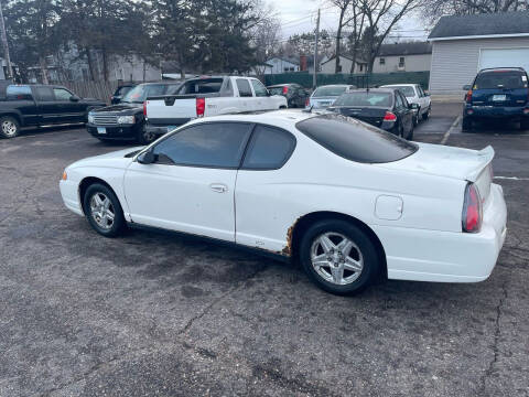 2005 Chevrolet Monte Carlo for sale at Back N Motion LLC in Anoka MN