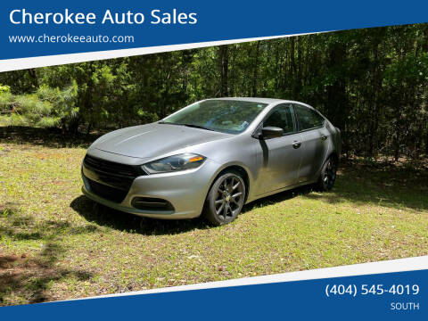2016 Dodge Dart for sale at Cherokee Auto Sales "South" in Mcdonough GA