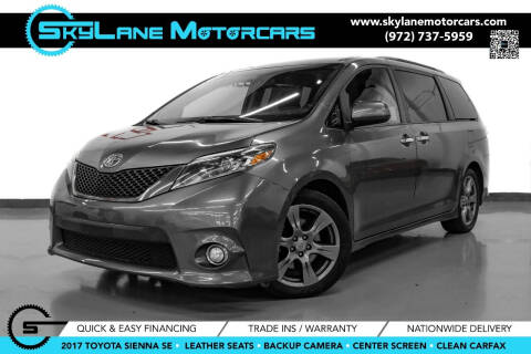 2017 Toyota Sienna for sale at Skylane Motorcars - Pre-Owned Inventory in Carrollton TX