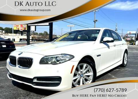 2014 BMW 5 Series for sale at DK Auto LLC in Stone Mountain GA