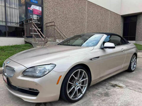 2012 BMW 6 Series for sale at Bogey Capital Lending in Houston TX