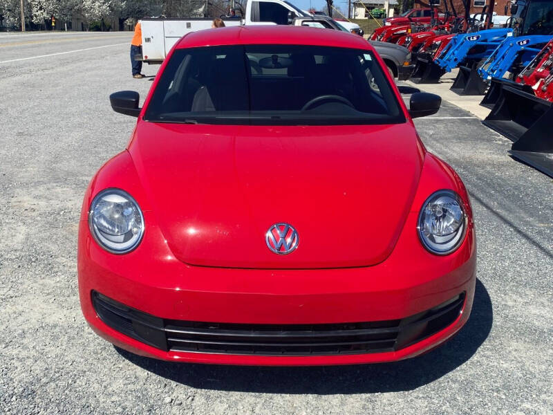 Used 2014 Volkswagen Beetle 1.8 with VIN 3VWFP7AT7EM628789 for sale in Apex, NC