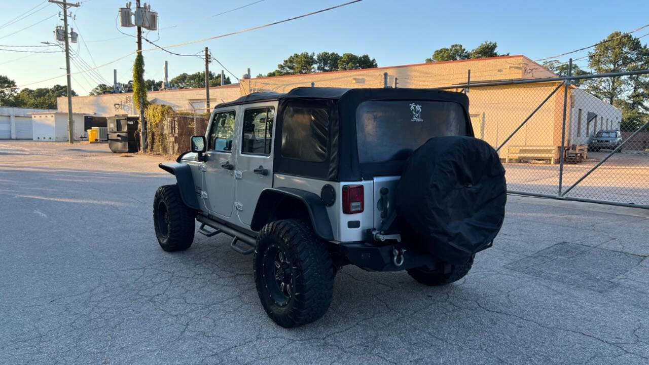 2011 Jeep Wrangler Unlimited for sale at East Auto Sales LLC in Raleigh, NC