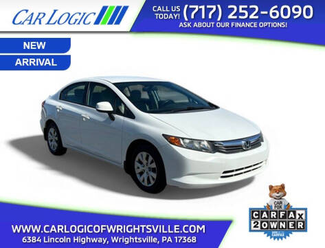 2012 Honda Civic for sale at Car Logic of Wrightsville in Wrightsville PA