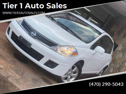 2012 Nissan Versa for sale at Tier 1 Auto Sales in Gainesville GA