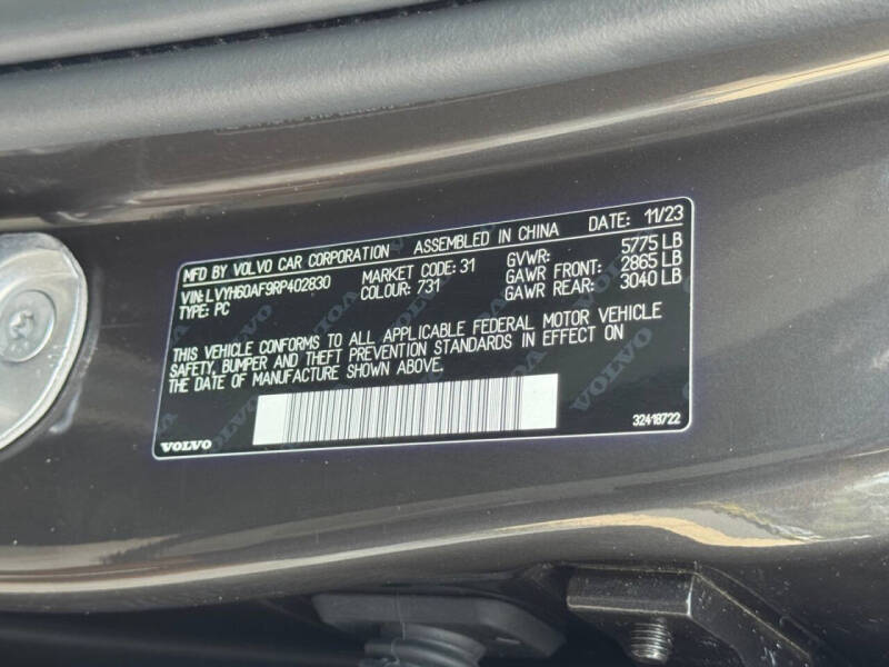 2024 Volvo S90 Recharge T8 Ultimate