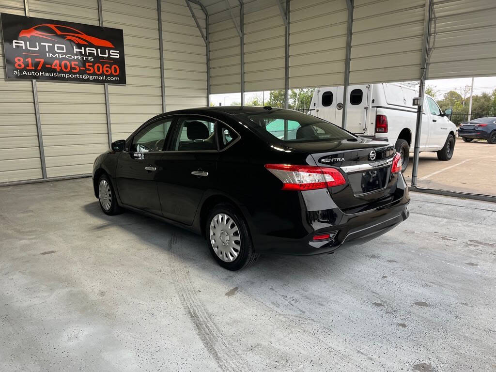 2015 Nissan Sentra for sale at Auto Haus Imports in Grand Prairie, TX