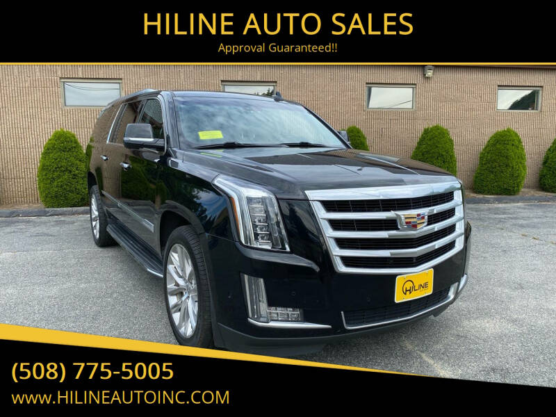 2017 Cadillac Escalade ESV for sale at HILINE AUTO SALES in Hyannis MA