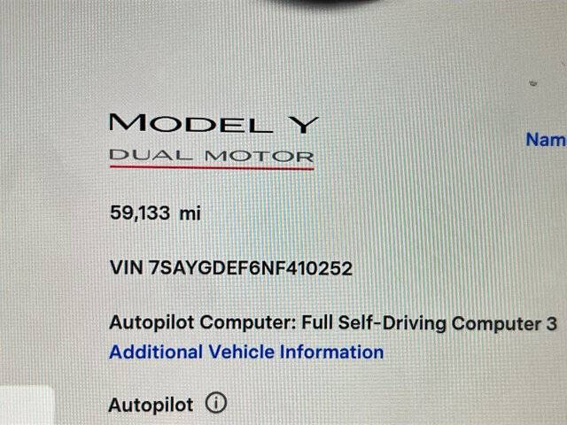 2022 Tesla Model Y Performance