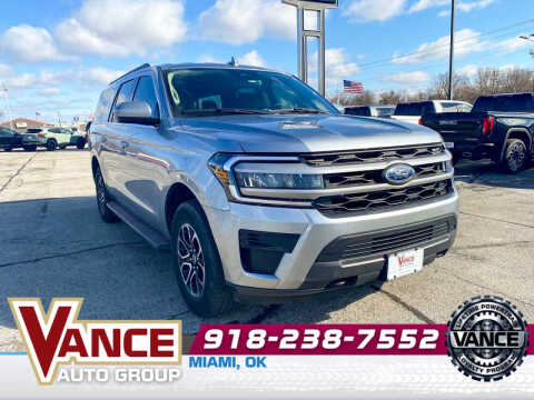 2022 Ford Expedition MAX for sale at Vance Fleet Services in Guthrie OK