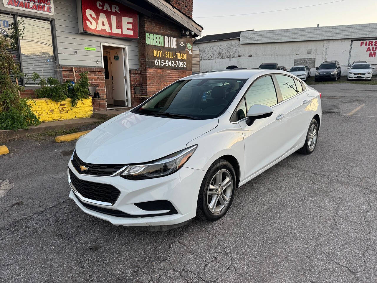 2018 Chevrolet Cruze for sale at Green Ride LLC in NASHVILLE, TN