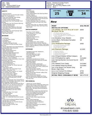 2022 BMW 4 Series M440i