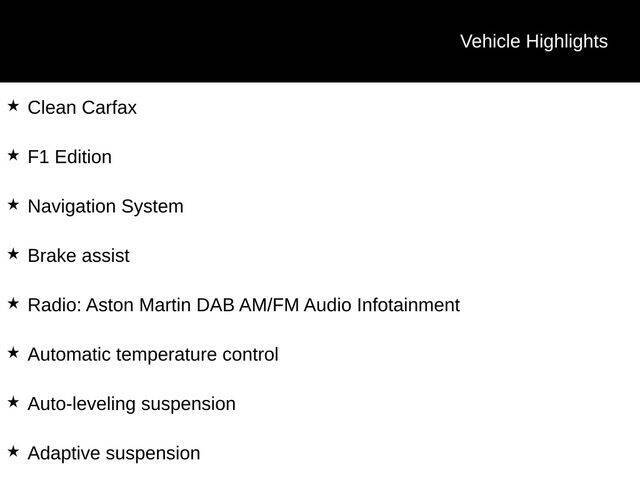 2023 Aston Martin Vantage