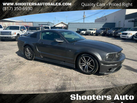 2005 Ford Mustang for sale at Shooters Auto Sales in Fort Worth TX