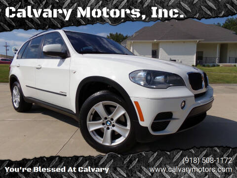 2013 BMW X5 for sale at Calvary Motors, Inc. in Bixby OK