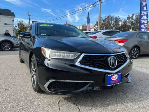2018 Acura TLX for sale at Sam's Auto Sales in Cranston RI