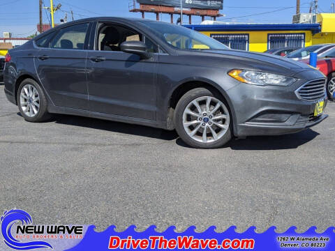 2017 Ford Fusion for sale at New Wave Auto Brokers & Sales in Denver CO