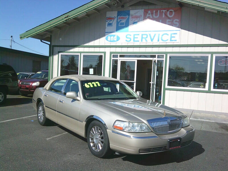 2004 Lincoln Town Car for sale at 777 Auto Sales and Service in Tacoma WA