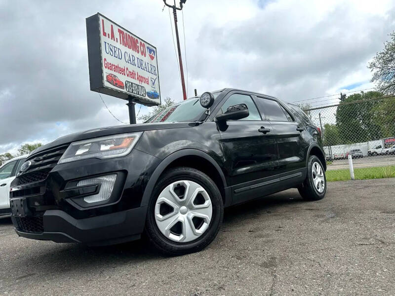 2018 Ford Explorer Police Interceptor Utility