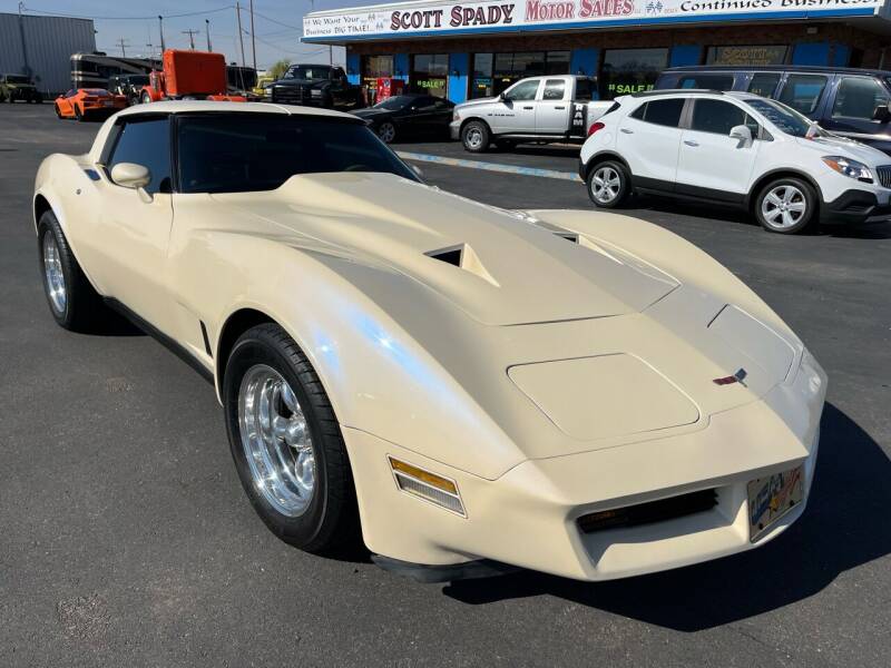 1981 Chevrolet Corvette for sale at Scott Spady Motor Sales LLC in Hastings NE