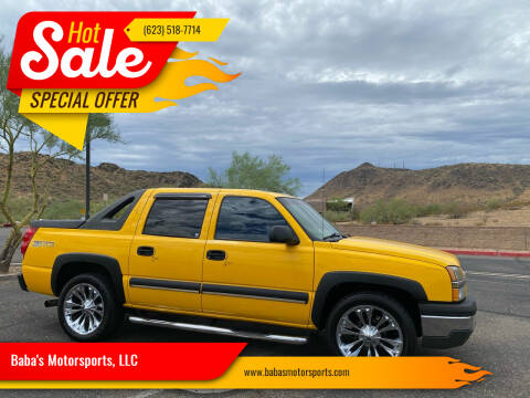2003 Chevrolet Avalanche for sale at Baba's Motorsports, LLC in Phoenix AZ