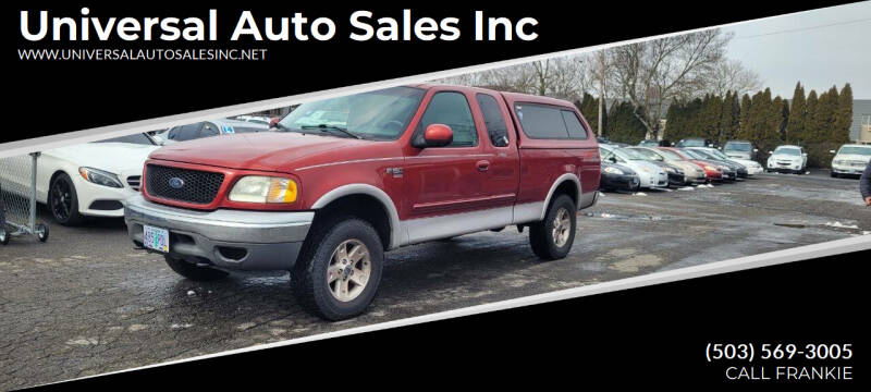 2002 Ford F-150 for sale at Universal Auto Sales Inc in Salem OR