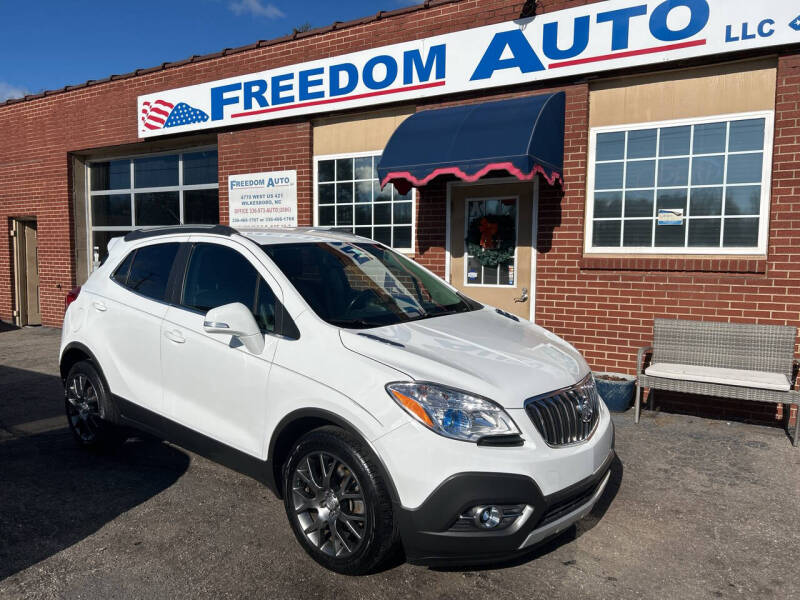 2016 Buick Encore for sale at FREEDOM AUTO LLC in Wilkesboro NC