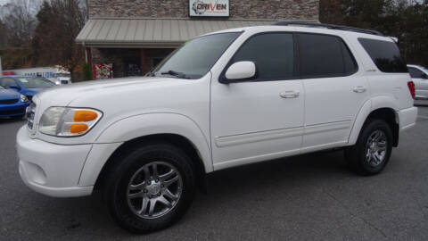 2004 Toyota Sequoia for sale at Driven Pre-Owned in Lenoir NC
