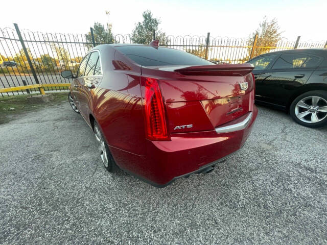 2015 Cadillac ATS for sale at DIAMOND MOTORS INC in Houston, TX